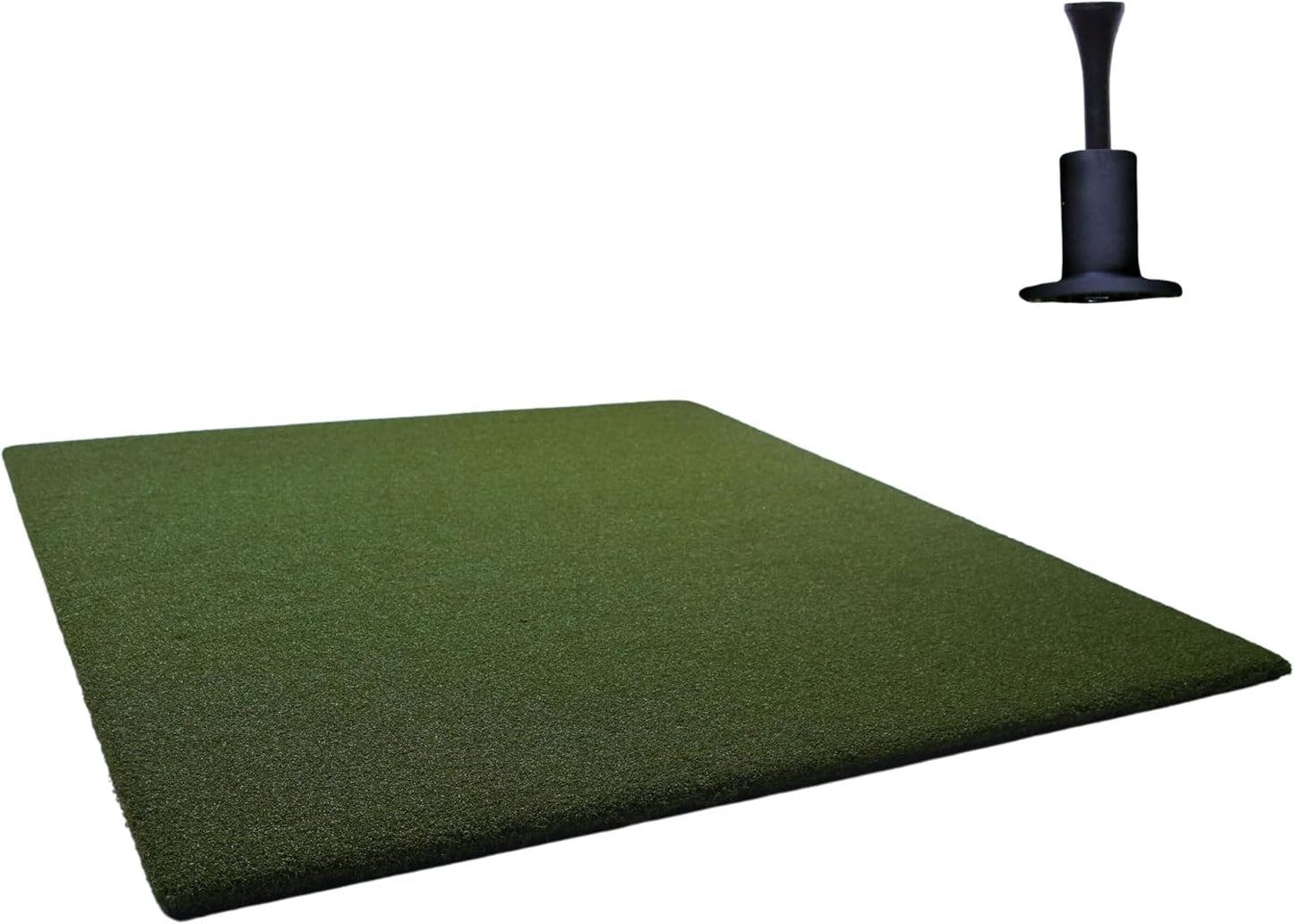 Country Club Elite 5X5-Foot Commercial Golf Practice Mat | Accepts Real Tees, Mimics Real Fairway Turf during Downward Strikes and Provides Honest Feedback without Unwanted Club Bounce