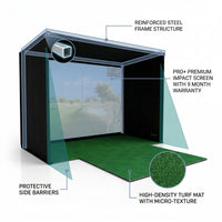 Simbox Golf Simulator Enclosure - 7 Sizes Available — How It Works
