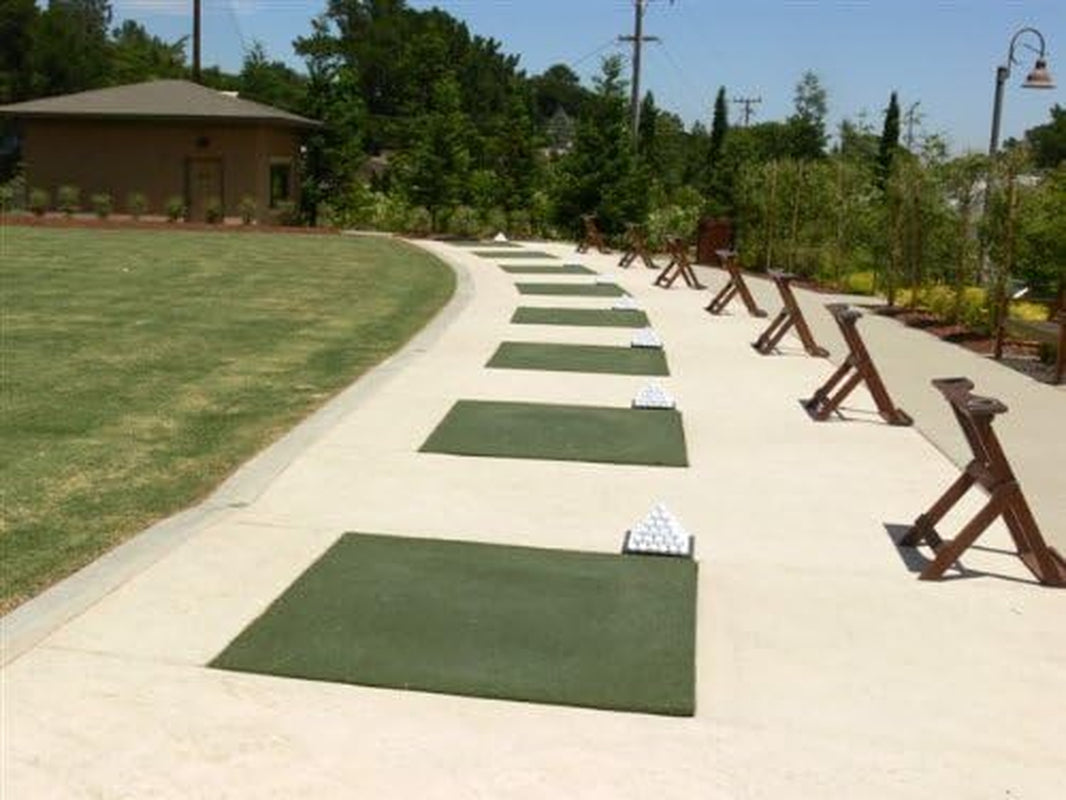 Country Club Elite 4X5-Foot Commercial Golf Practice Mat | Accepts Real Tees, Mimics Real Fairway Turf during Downward Strikes and Provides Honest Feedback without Unwanted Club Bounce