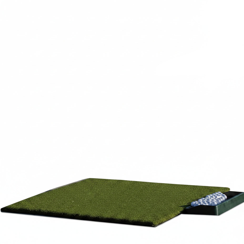 Country Club Elite 5X5-Foot Commercial Golf Practice Mat | Accepts Real Tees, Mimics Real Fairway Turf during Downward Strikes and Provides Honest Feedback without Unwanted Club Bounce