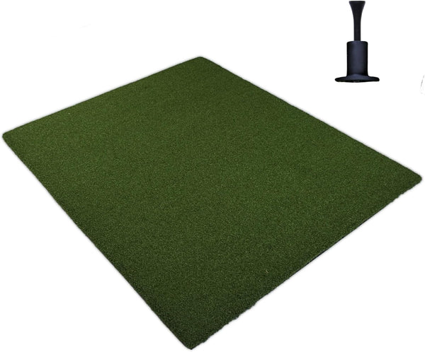Country Club Elite 4X5-Foot Commercial Golf Practice Mat | Accepts Real Tees, Mimics Real Fairway Turf during Downward Strikes and Provides Honest Feedback without Unwanted Club Bounce